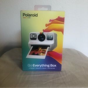 NWT Polaroid Go Everything Box. Color White. Size OS. Analog Instant Camera.
